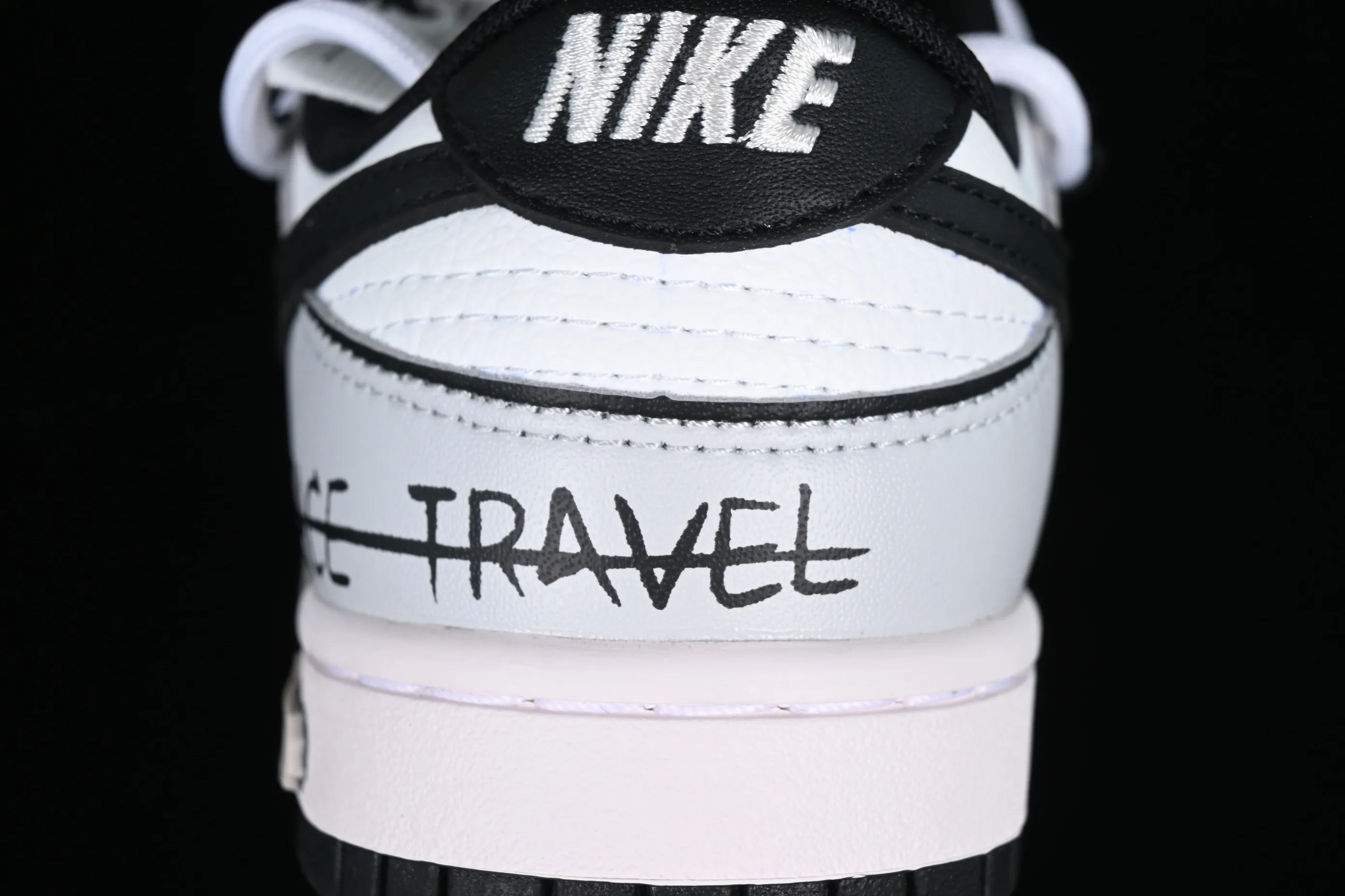 All categories Nk SB Dunk series Nk SB Dunk Low low-top sneakers Nk Dunk Low Skywalker black and white gray summer simple SB strap low-top casual sneakers DD1391-100
